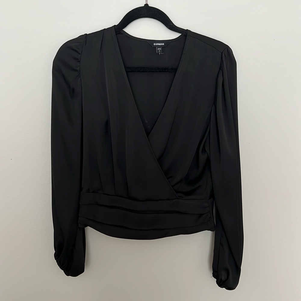 Express black blouse